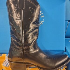 Black Western Cowboy Boots